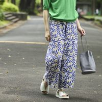 Kilka×kapuwa/風が通るカディーコットンパンツ PURE